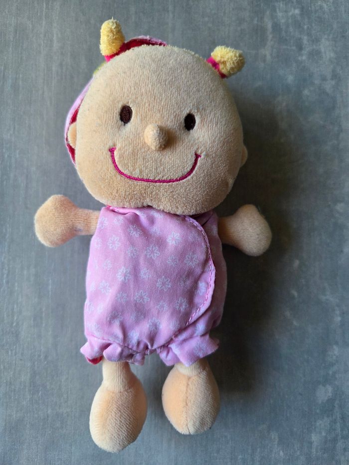 Lot Lilliputiens Peluches et balle sensorielle et hochet - photo numéro 4