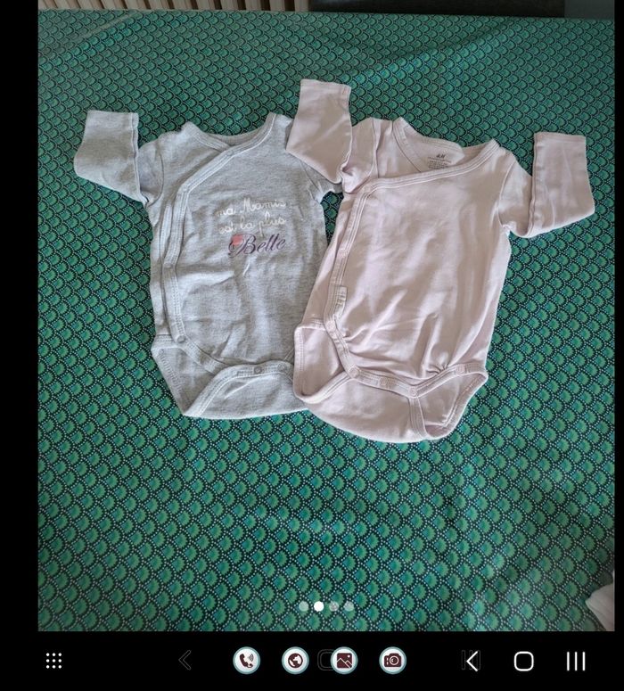 Lot de 5 bodies coton - photo numéro 3