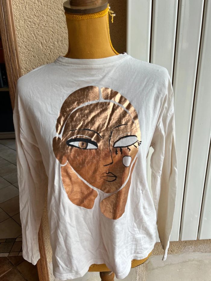 T-shirt à motif Zara