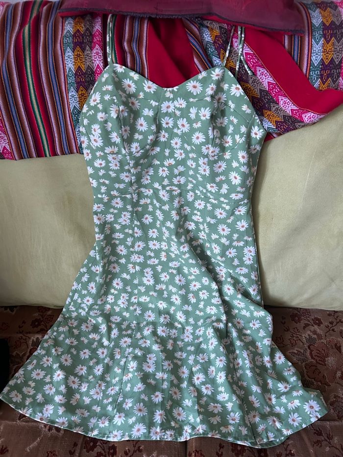 Robe à fleur