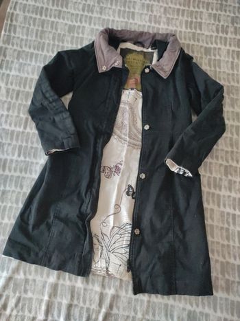 Manteau blouson long noir st-martins taille 38 M