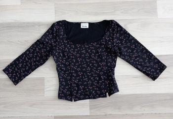 Chemisier femme imprimé à manches 3/4 Pimkie taille M