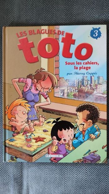 Les Blagues de Toto, tome 3 : Sous les cahiers, la plage