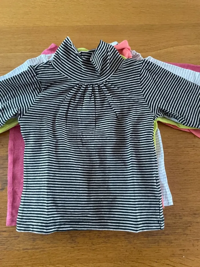 6 t-shirt manches Longues fille 6 mois - photo numéro 7