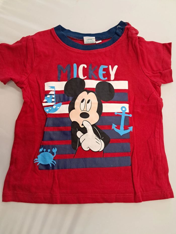 tee shirt garcon 18 mois disney mickey