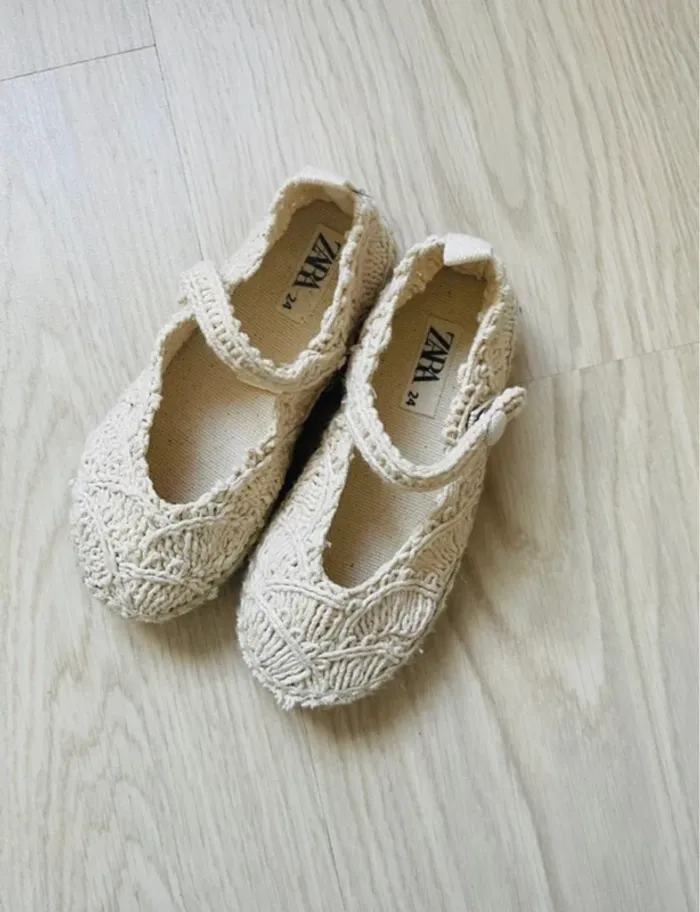 Sandales en crochet Zara - photo numéro 2