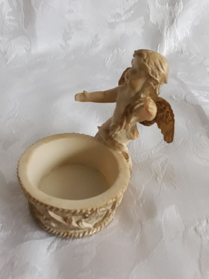 Faby27800 Porte bougie Ange avec son pot - photo numéro 2