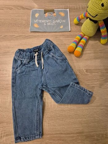 Jean large KIABI 6m