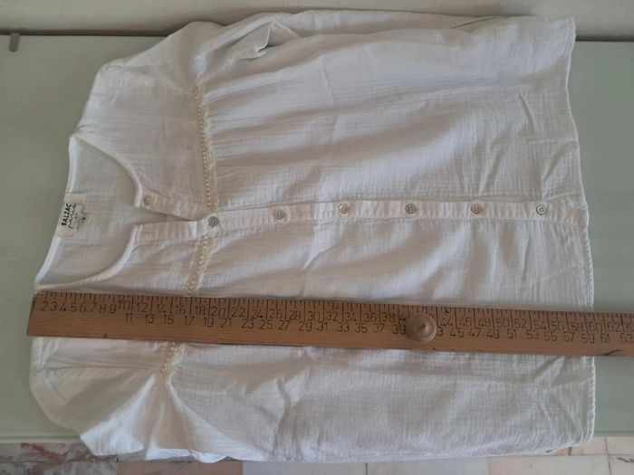 Balzac blouse été blanche T.36/38 en tbe - photo numéro 13