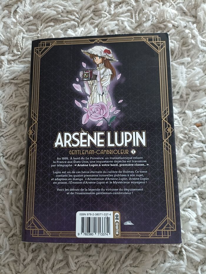 Manga Arsène lupin - photo numéro 2