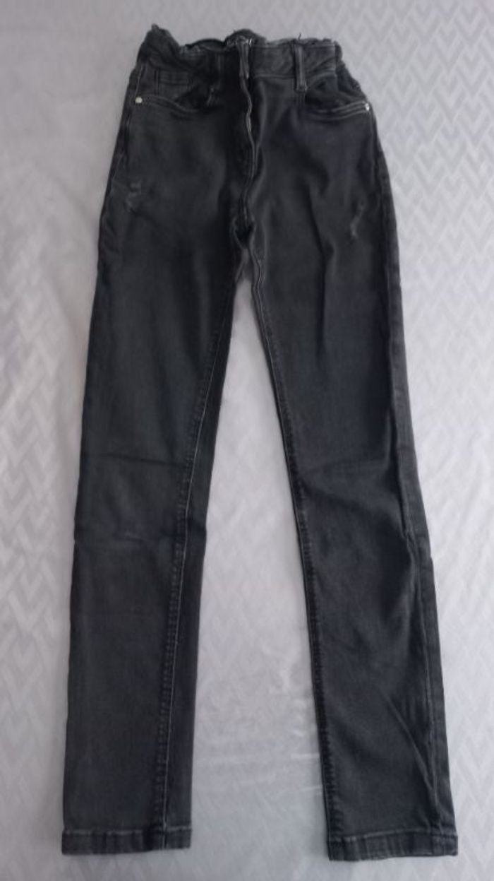 Jean slim tape à l'oeil