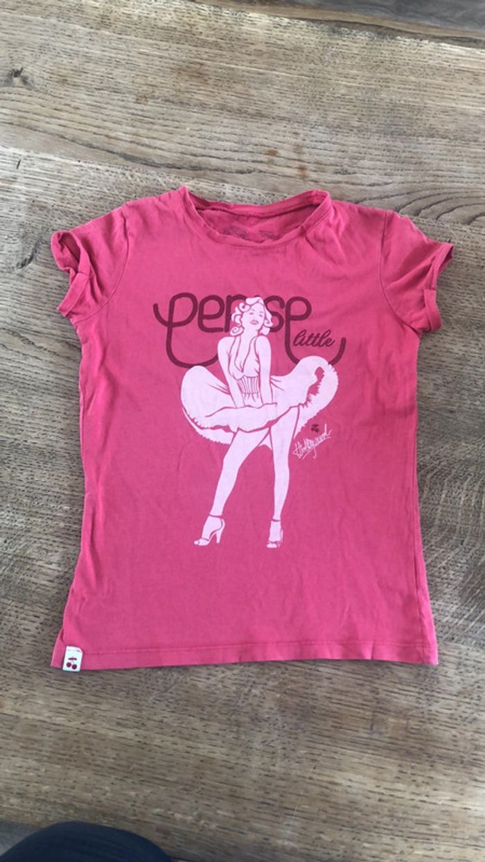 T-shirt le temps des cerises marilyn Monroe