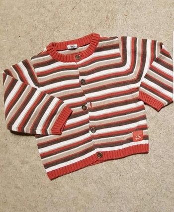 Gilet chaud hiver garçon 2ans ptit bisou