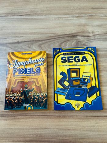 Lot 2 Livres Rétrogaming Édition Omaké Books (Sega & Musique JV)