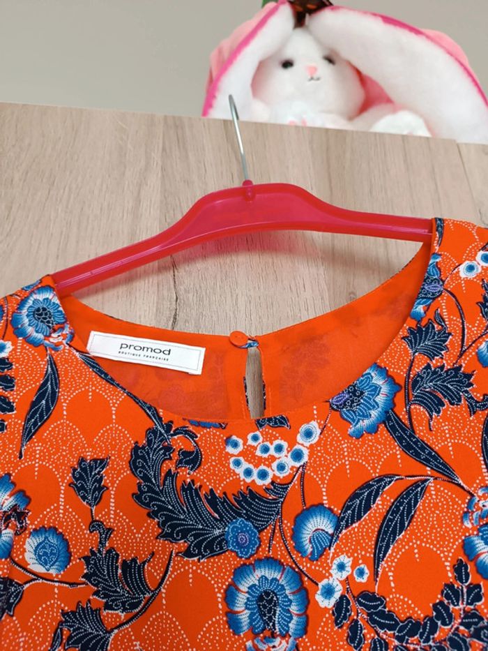 Débardeur Léger fleurie Promod femme taille 38 - photo numéro 2