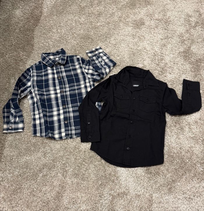 Lot de 2 chemises