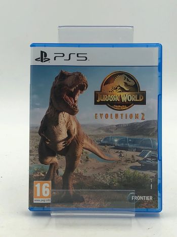 Jeu vidéo Jurassic World évolution 2 sur console PlayStation5