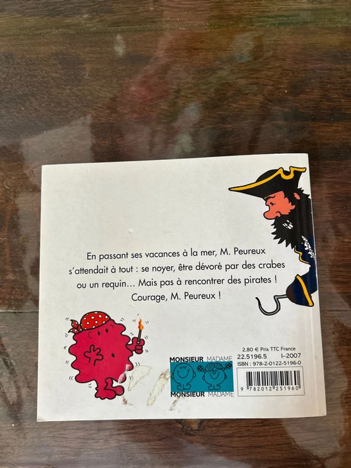 Livre monsieur peureux et les pirates - photo numéro 2