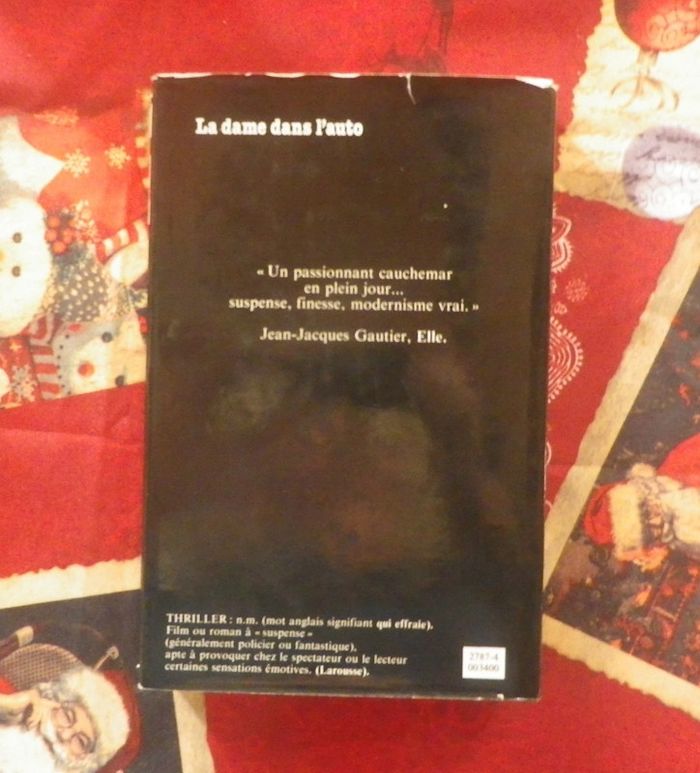 La dame dans l'auto avec des lunettes et un fusil de Sébastien Japrisot Ed. France Loisirs - photo numéro 2