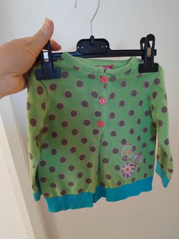 Gilets fille 12mois