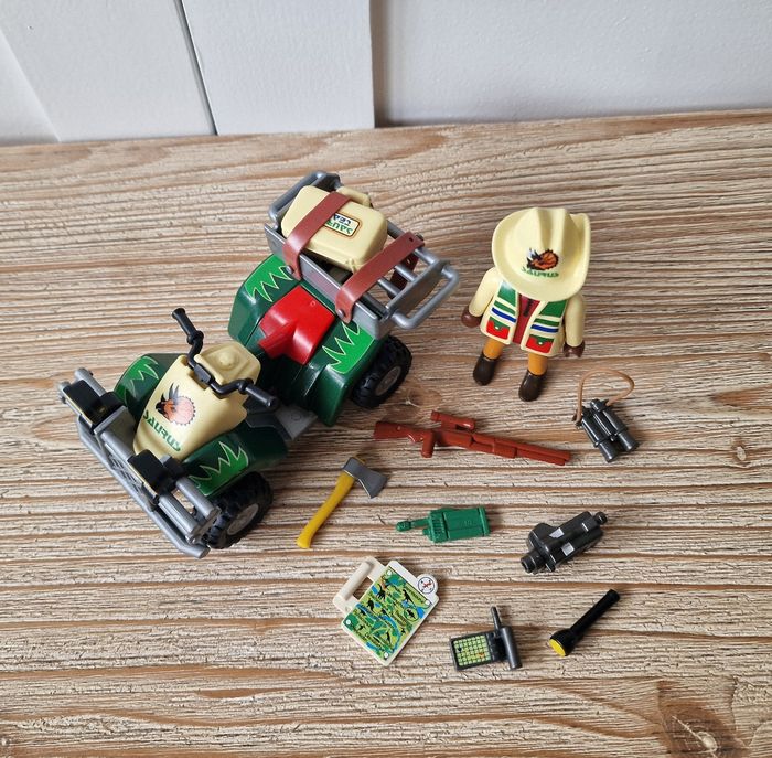 Playmobil 4176 Quad avec explorateur - photo numéro 2
