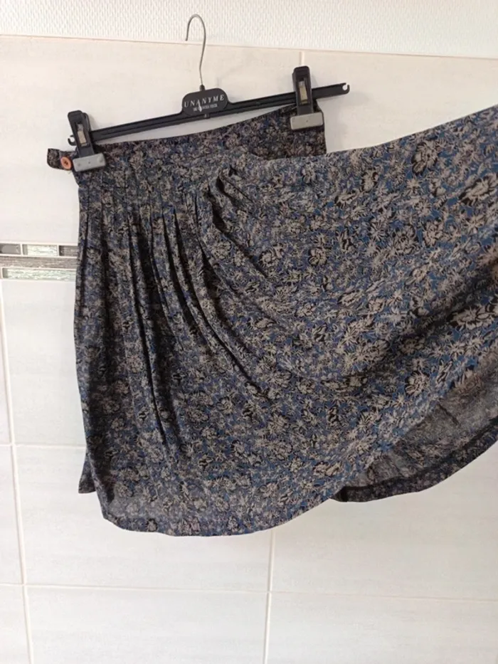 Superbe Jupe plissée Irene Van Ryb vintage, 100% viscose - photo numéro 2
