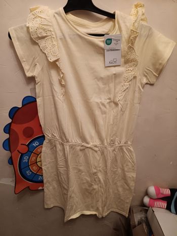 Robe froufrou 12ans vertbaudet neuve