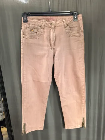 316728 pantacourt vieux rose femme 36 la city