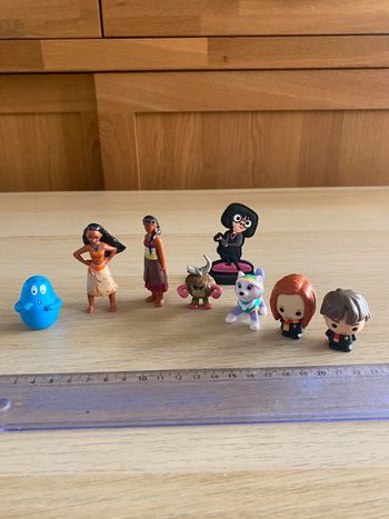 Mini figurines jouet Disney vaiana moana Harry Potter funko pop