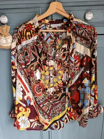 Blouse Scarlet roos