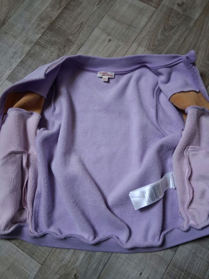 Veste de jogging fille rose et parme 6 ans - photo numéro 8