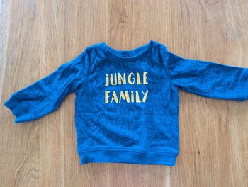 Pull bleu garçon comme neuf 18mois