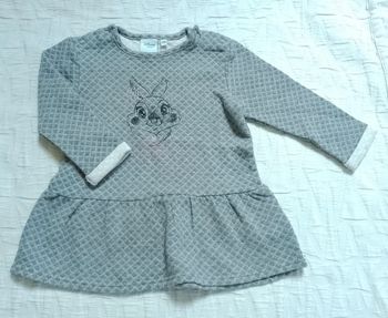 Disney robe grise miss panpan 24 mois