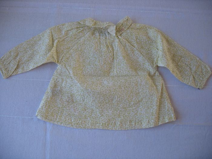 BLOUSE ÉCRUE A MOTIFS BÉBÉ FILLE "BOB ET JULIE" - NEUVE - 12 MOIS - n°01 - photo numéro 5