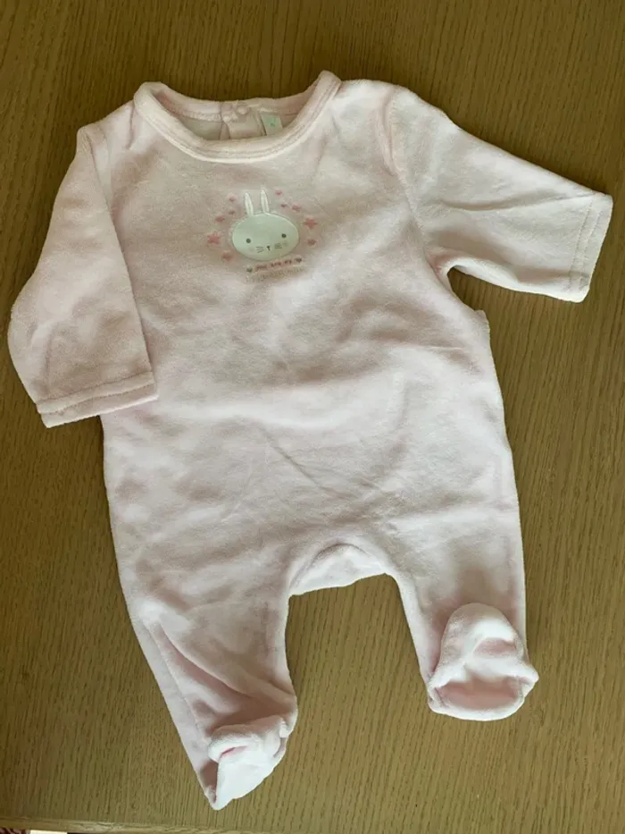 Pyjama taille 56 rose clair