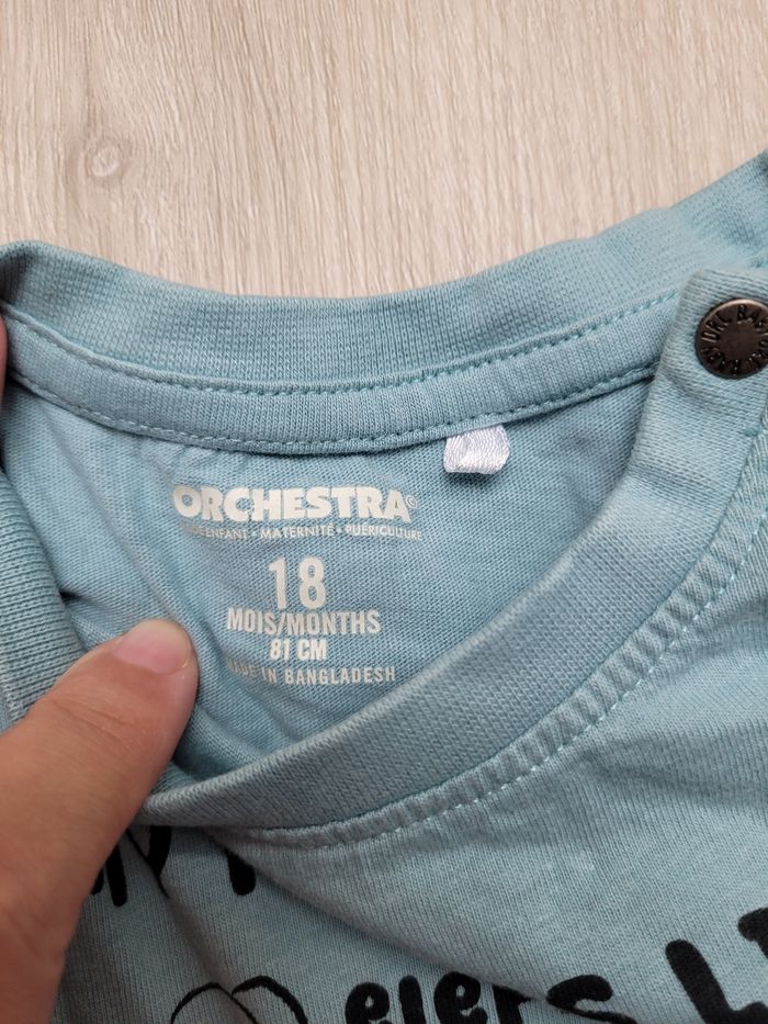 T shirt manches longues 18 mois - photo numéro 2