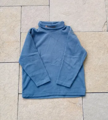 Pull col roulé léger polaire 3 pommes 6 ans