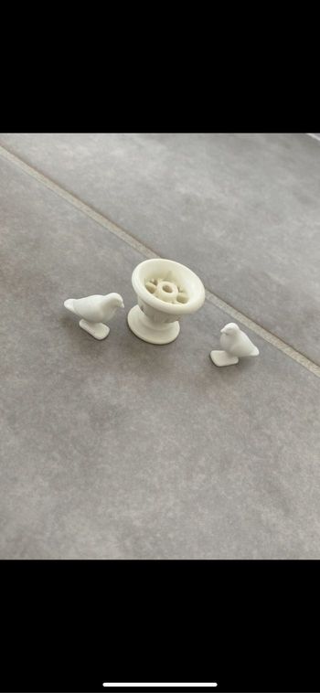 Colombes avec abreuvoir Playmobil