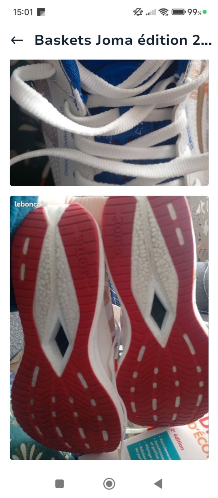 Baskets de courses Joma neuves - photo numéro 3