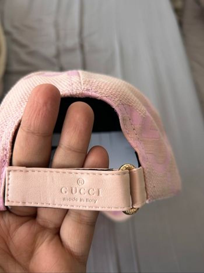rose casquette gucci - photo numéro 3