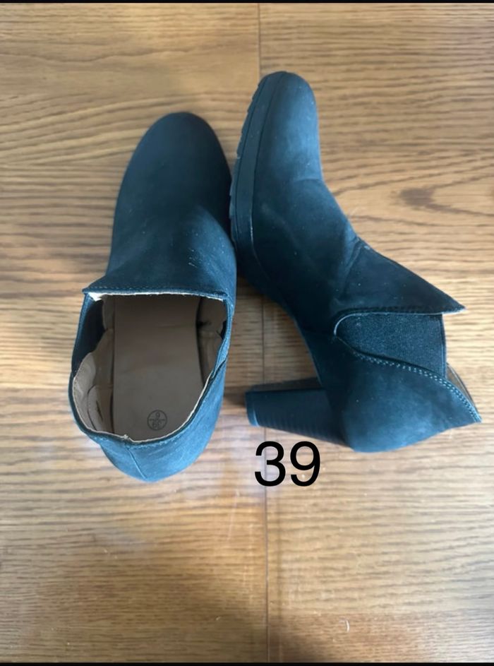 Bottines a talons