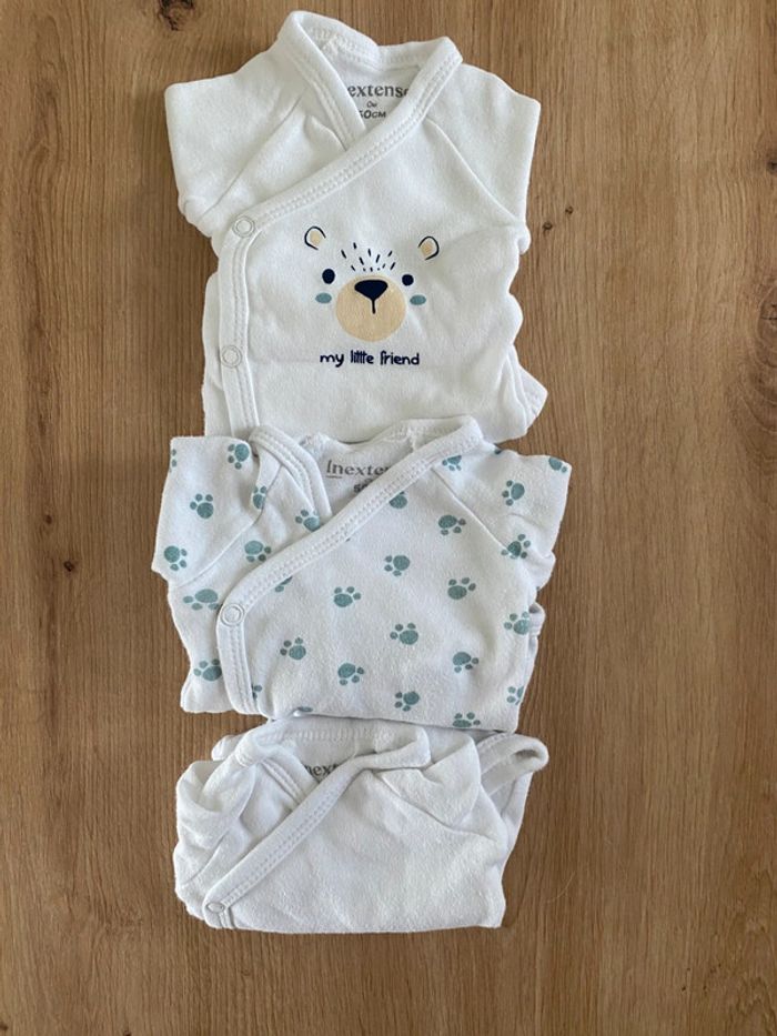 Lot de 3 body manches longues