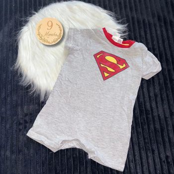 Barboteuse superman taille 9 mois