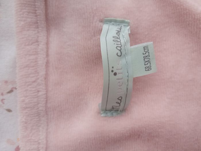 Plaid abricot neuf - photo numéro 2