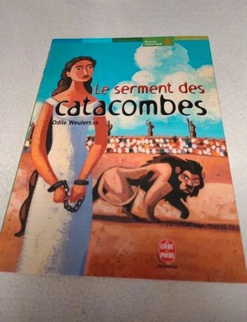 Livre " le secret des catacombes"