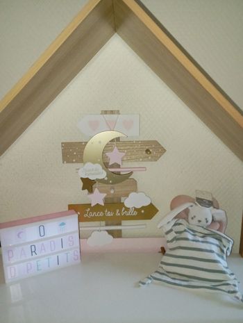 Doudou lapin sergent major 