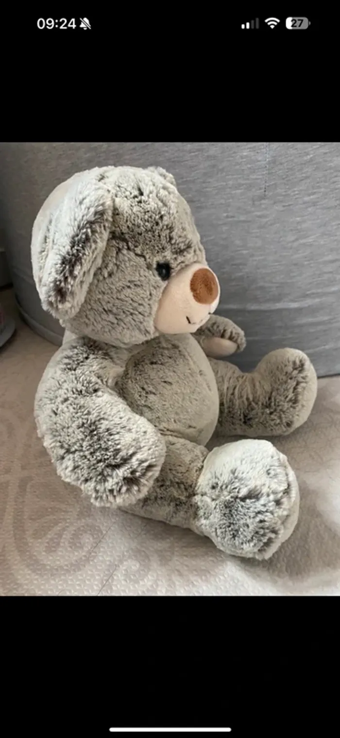 Ours en peluche neuf - Monoprix - photo numéro 3