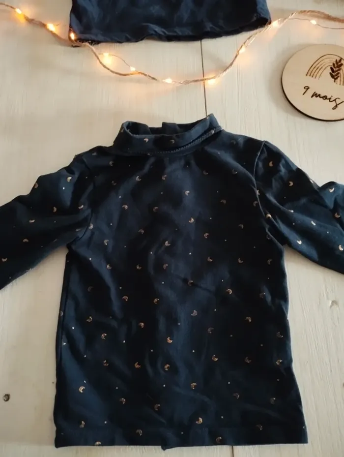 Lot de 6 vêtements bébé fille hiver 9 mois – Kiabi 👶💗 - photo numéro 3