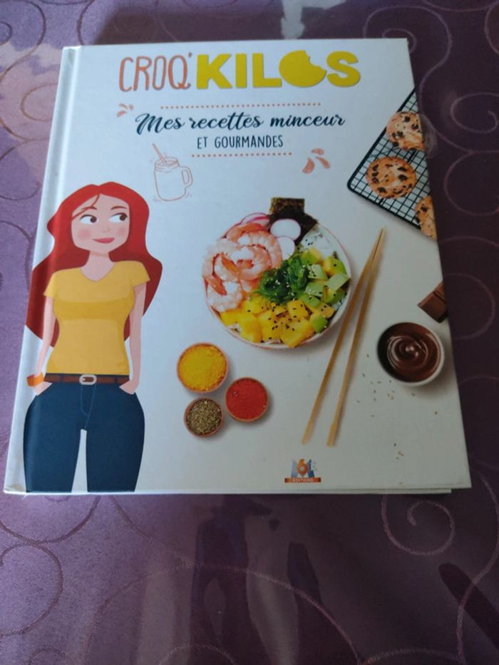 Livre recettes croq'kilos