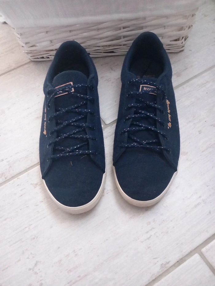 Basket basse 37 marine le coq sportif - photo numéro 3